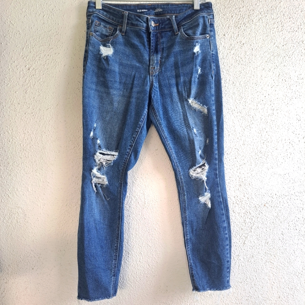 😁OLD NAVY ROCKSTAR SUPER SKINNY JEANS
